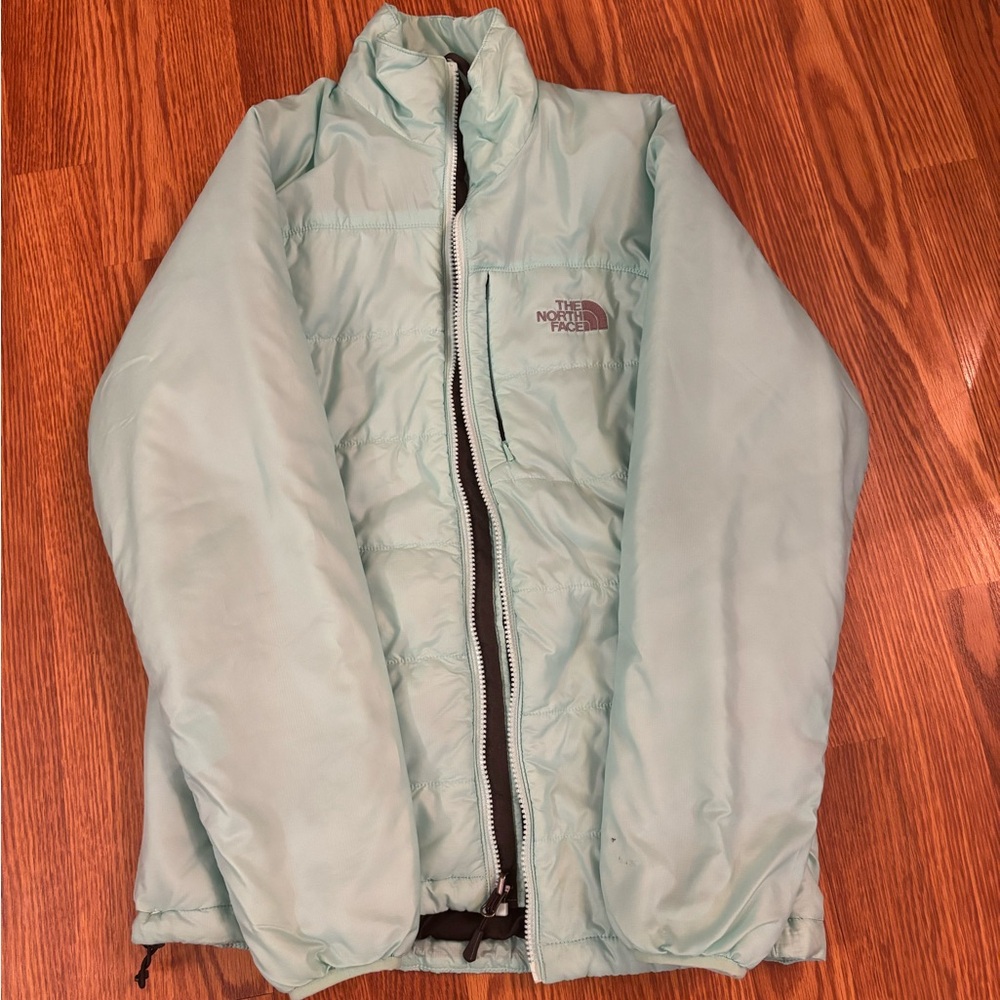 The North Face Light Weight Puffer Jacket size small Mint Women’s
